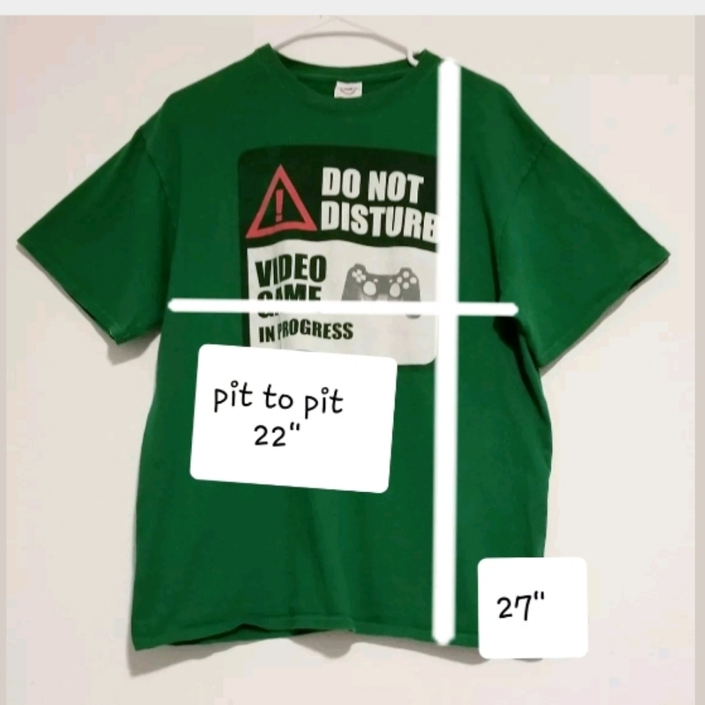 Do Not disturb/Funny Cotton Men Tees T-shirt Sz L - Picture 4 of 4